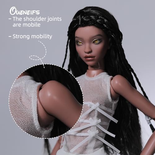 Muñeca Banksy BJD 1/4 Resina Cuerpo Delgado Piel Tan miniatura 4