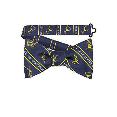 Masonic Revival Order of the Eastern Star Bow Tie (Pre-Tied) - Blue