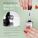 Modelones Gel Nail Polish Kit With U V Light, 7 Jelly Sheer Soak Off Nail Gel Polish Kit Include 48W Dryer Lamp/Bond Primer/No Wipe Base&Top Coat For Nail Art Starter Manicure At Home