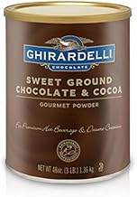 Ghirardelli Chocolate Sweet Ground Chocolate & Cocoa Beverage Mix, 10-Pound Package