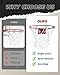 DDVLG Mini Basketball Net Replacement 8 Loops, 2 Pack — Heavy-Duty 12
