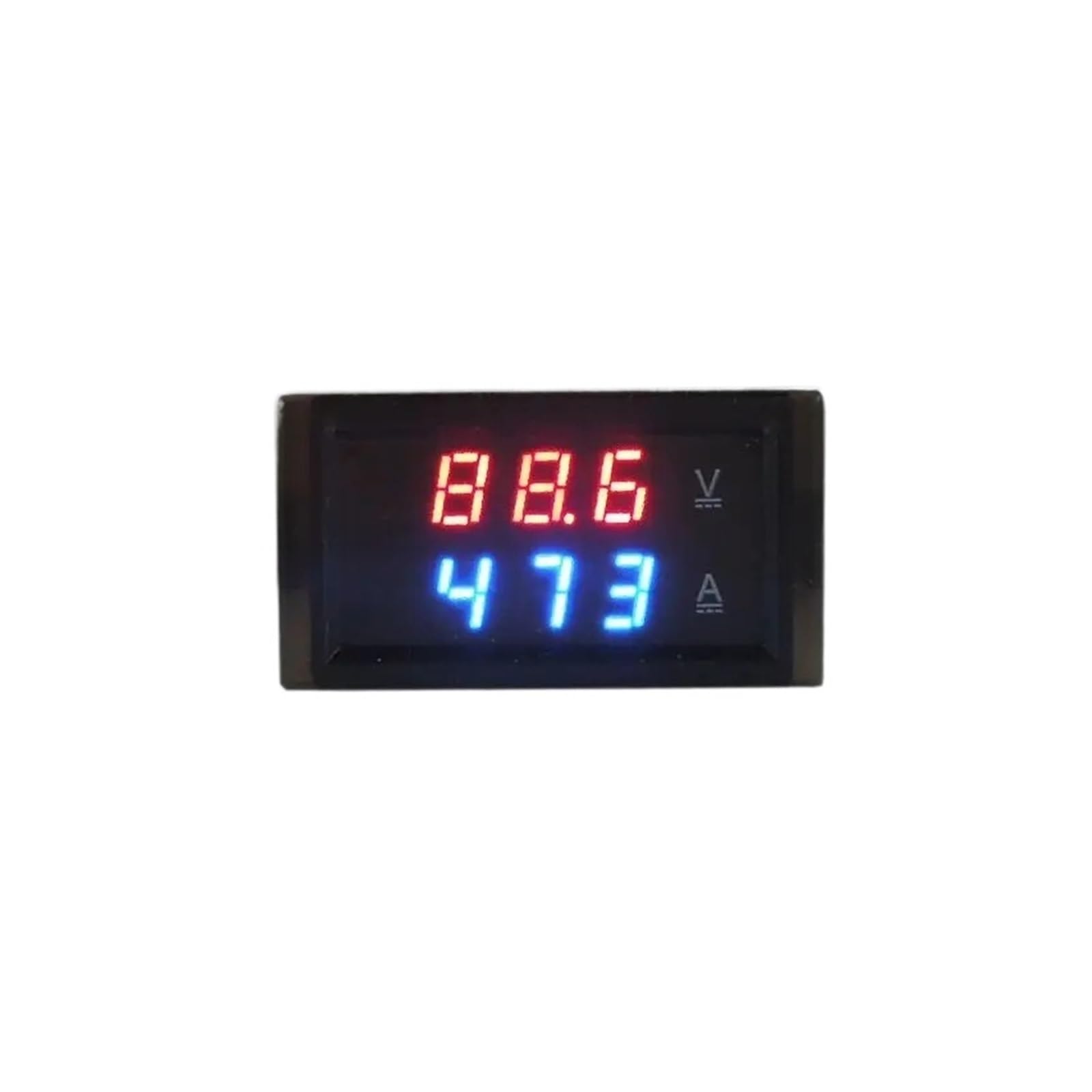 Voltmètre numérique YB28VA de précision avec capteur DC500A bipolaire à affichage LED bicolore