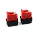 MOHERO 1/10 RC Scale ABS Fuel Tank for 1/10 Axial Wraith SCX10 EXO AX10 Truck Accessory Pack of 2