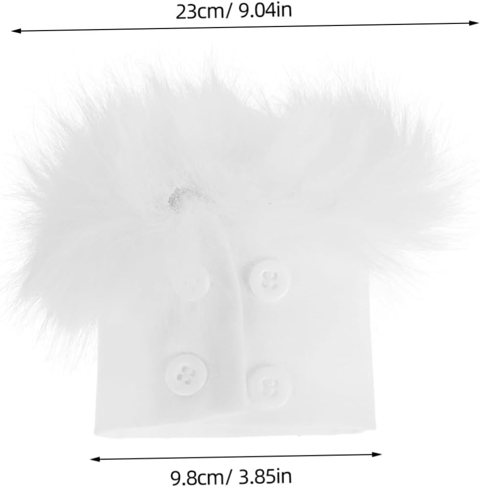 Luxurious Faux Fur Wrist Cuffs Plush Arm Warmers for Women Boys and Girls Fuzzy Sleeves Protective Design for Cold Weather