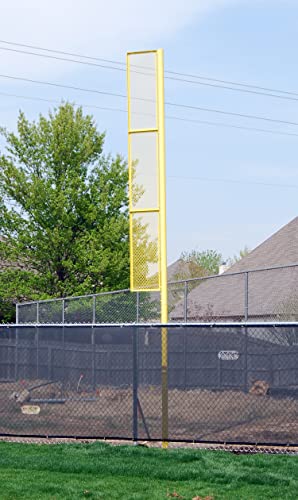 Gared Stadium 12' Inground Foul Pole, Orange