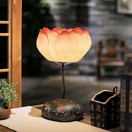Lampe de bureau moderne chinois rural pour illuminer une chambre sombre avec élégance