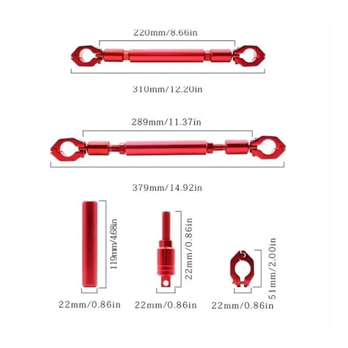 Soporte universal de manillar 22mm mecanizado para Suzuki DL1000 2