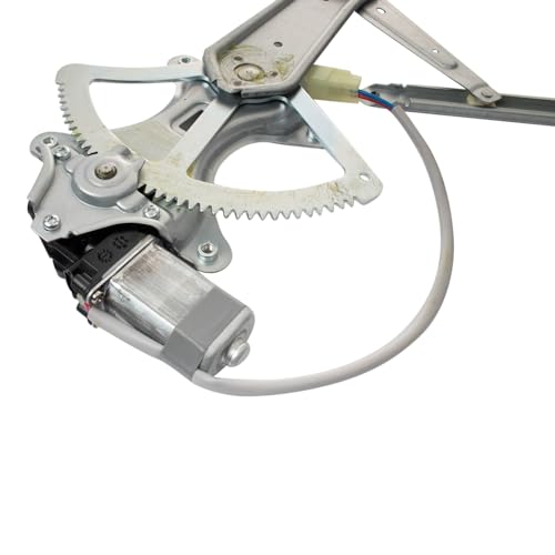 Image of TRQ Front Passenger Side Power Window Motor and Regulator Assembly Compatible with 2001-2007 Toyota Highlander