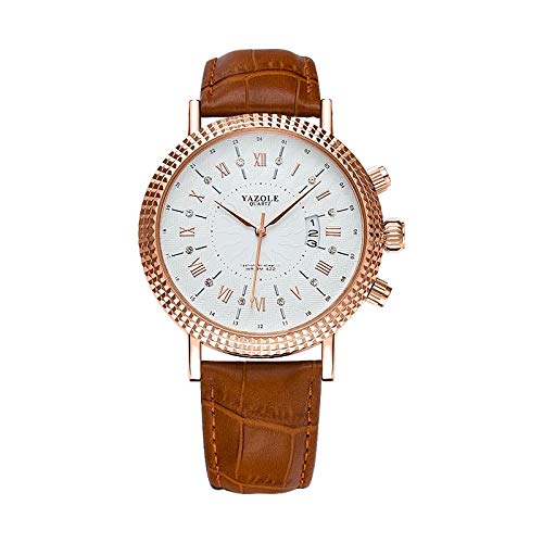 Bracelet en cuir et quartz LULI Design : la montre idéale pour vos réunions d'affaires