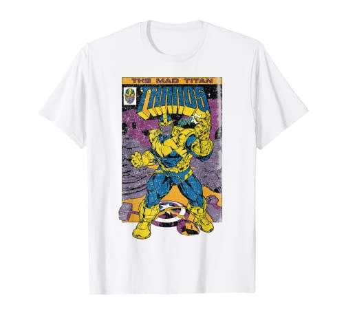 Marvel Thanos Snap Comic Cover Light Camiseta