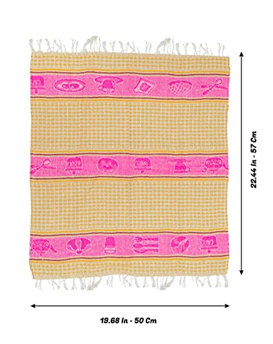 Tortilla Towel Warmer Cloth Mexican Napkins Threshold Kitchen Quesadilla Servilleta Colorful Fiesta Towel (Pack Of 6) #TOP6