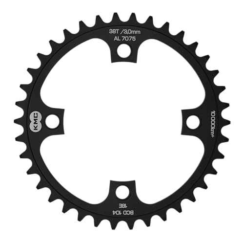 Plateau pour vélo électrique KMC 38 dents évite les déraillements