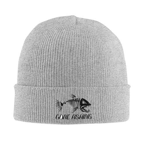 Bonnet tricoté Gone Fishing décontracté pour vos moments d'évasion en nature
