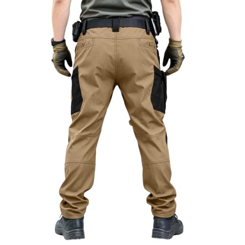 Tactical Cargo Pants for Men Ripstop Construction Waterproof Hiking Pants - image 4