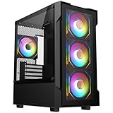 COMPUZONE Gaming PC Tower • Intel Core i5 • 16GB RAM • GTX750 4GB • 256GB SSD & 1TB HDD • 500W PSU • Windows 11 • Wifi • RGB Case • Gaming PC Set