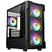 COMPUZONE Gaming PC Tower • Intel Core i5 • 16GB RAM • GTX750 4GB • 256GB SSD & 1TB HDD • 500W PSU • Windows 11 • Wifi • RGB Case • Gaming PC Set