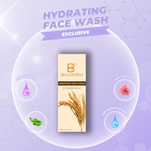 Image of Rice Face Moisturizer For Soothen Your Skin & Vitamin C Foaming Face Wash For All Skin Types