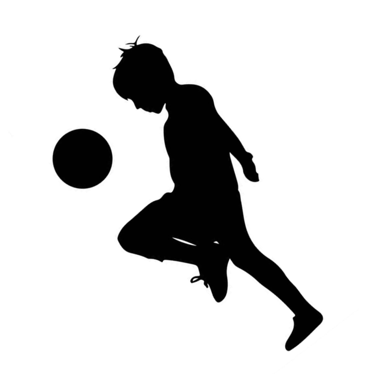 Veemoon 3 Pezzi Adesivi Murali Calcio per Decorazioni Sportive per Camera da Letto Facile da Applicare e Riposizionare per Decorare