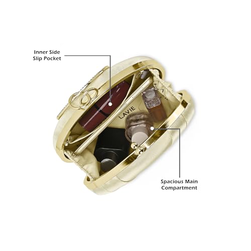 Image of Lavie Signature Women's Orem Circle Frame Clutch | Ladies purse |Gift For Women