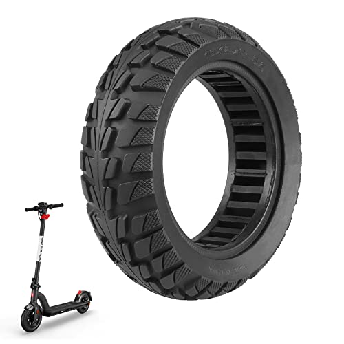 Luck4U Scooter Solid Tire 1Pcs 10 Inch 10X2.7-6.5 Electric Scooter Wheels Replacement 70/65-6.5 Tire For Hover-1 Alpha Evercross H5 Emove Cruise Hiboy Max3 Gotrax G4 Kugoo M4 Pro Zero 10X Dualtron #TOP2