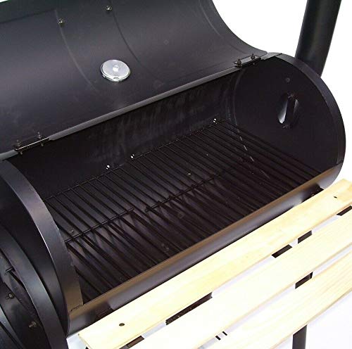 D&L Barbecue a carbonella 56510 per affumicatore, barbecue a carrello, griglia con affumicatore AWZ