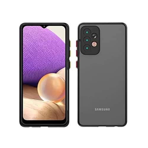 Capinha Translúcida Preta Samsung Galaxy A52s 5g 6.5 Polegadas 128Gb + Película 3D Vidro- (C7ARMOR)