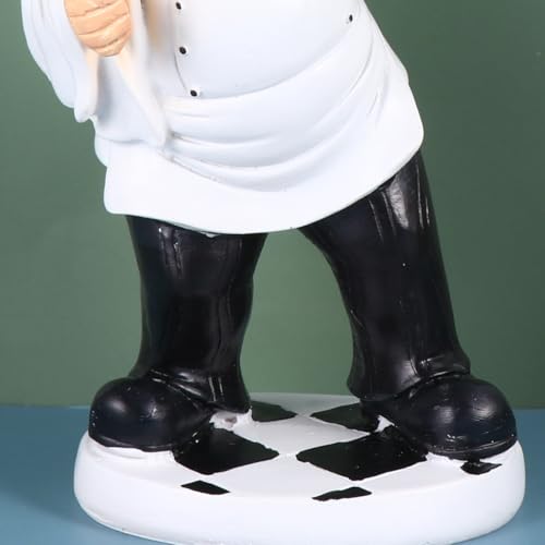 Ornement de chef en résine figurine décorative stable restaurant - 7