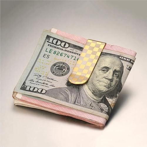Money Clip for Men 3pcs Stainless Steel Money Clip Professional Money Holder Card Holder Metal Clip for Men Women4