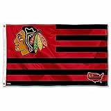 WinCraft Chicago Blackhawks American Nation 3x5 Flag