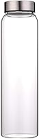 Vista 4 de Sunkey - Botella de agua de vidrio de 32 oz de alto borosilicato con funda de neopreno, tapa a prueba de fugas, reutilizable, ecológica y sin BPA