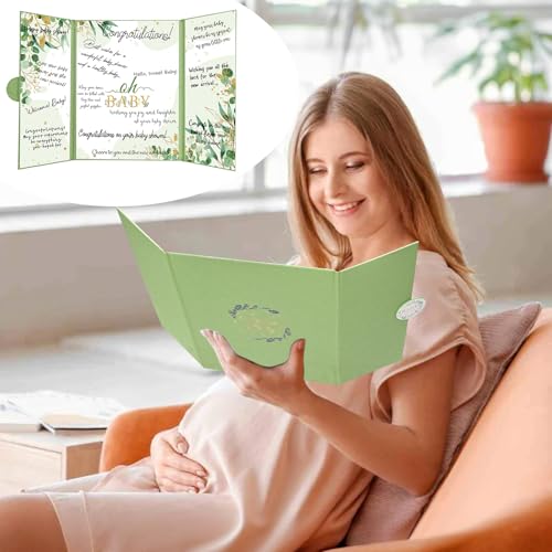 Image of Baby Shower Party Decorations Boys Sage Green Baby Shower Guest Book to Sign in Guestbooks Safari Oh Baby Alternative Signature Memory Book Gifts for Girls Creative Sign Card Board Keepsake Decor