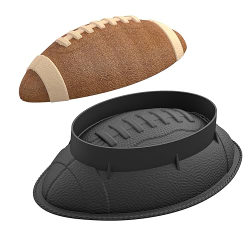 Molde de pastel de silicona, molde de pastel | Molde de silicona para hacer pasteles de fútbol,Herramienta de moldeo de pastel antiadherente adecuada para principiantes, resistente al calor para dess