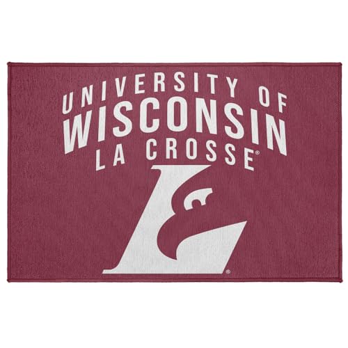 University of Wisconsin - La Crosse Doormat, 20” x 31.5”, Mark, Low Profile
