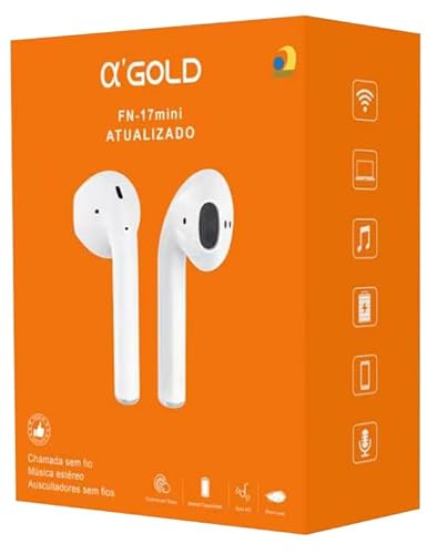 Fone De Ouvido Sem Fio Bluetooth 5.0, Linha Premium, Fone de Ouvido Compativel Com Todos Dispositivo