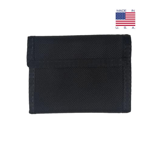 Image of Sprocket Nylon Billfold Wallet with Zippered Coin Pocket (Black Ballistic)
