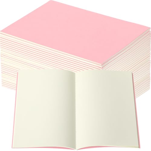 Carnet de notes A5 Thenshop non ligné rose pour bureau 30 pces