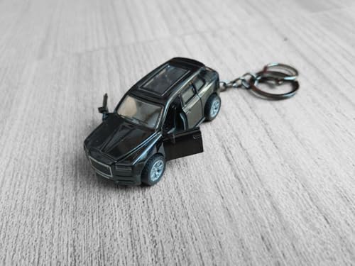 Image of Antique Pull Back Fully Loaded | Metal Sports Car Keychain For Car Dashboard | For Gifting | For Children (Black)