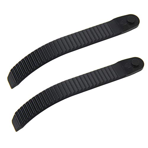 UP100 One Pair Length 161mm Snowboard Binding Parts Ankle Tongue Ladder Straps for Snowboard Shoes Black