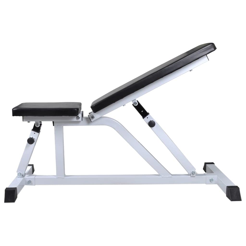 Banco de Entrenamiento con Juego de Barras y Mancuernas 60,5 kg,Deportes,Fitness y musculación,Levantamiento de Pesas,Máquinas de Levantamiento de Pesas,78.15kg-275346