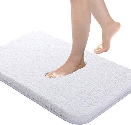 バスマット お風呂マット 足ふきマット シャギー カーペット 速乾 丸洗い 快適 浴室 洗面所 脱衣所 玄関 キッチン 滑り止め付き