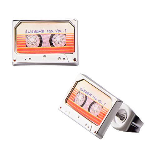 Comparativas de Tuercas Inoxidable comprados en linea. 37 Marvel Comics Guardians of Galaxy - Pendientes de tuerca de acero inoxidable para mujer, diseño con texto en inglés, color plateado, talla única (GOTGTAPENER01)