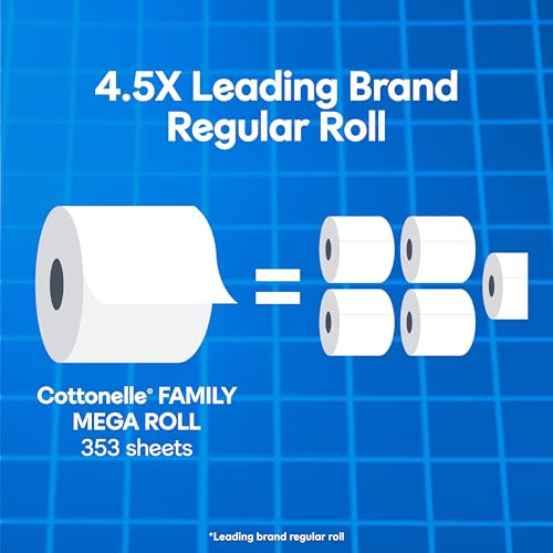 Cottonelle Ultra Clean Toilet Paper 24 Mega Rolls - 15% Off
