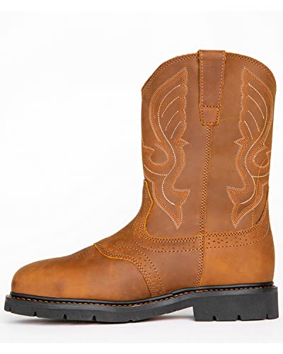 Cody James Men's 11" Mustang Western Work Boot Composite Toe - C9pr83