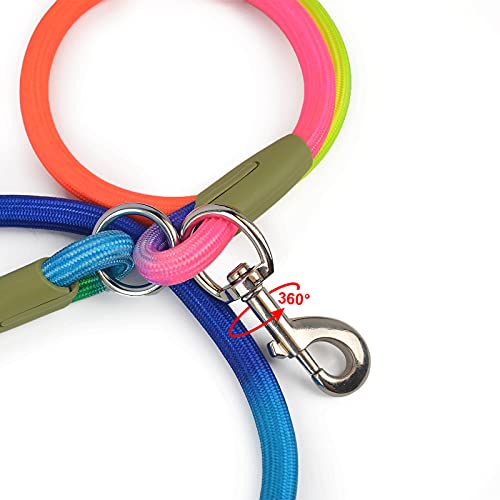 Laisse pour Chien pour Grands/Moyens/Petits Chiens Laisse Mains Libres pour la Course, la Marche et Le Dressage, en Nylon très résistant, Longueur 2,3m, diamètre 1,2cm – vue 5