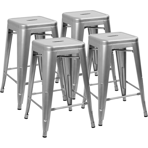 Devoko Metal Bar Stools 24