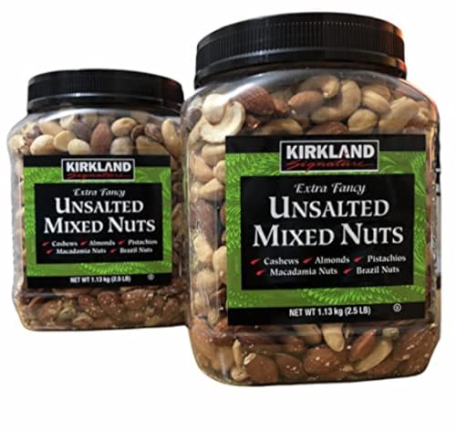 Kirkland Signature Extra Fancy Unsalted Mixed Nuts (1.13kg)