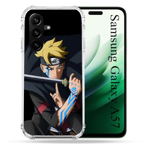 Coque Samsung Galaxy A57 5G Boruto incassable et stylée