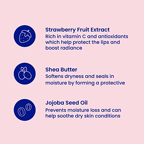 Facetory Berry Jam Lip Sleeping Mask With Strawberry Fruit Extract And Shea Butter - For Softer Lips, For Dry, Cracked, And Chapped Lips, Moisturizing, Protecting, Nourishing - 10G #TOP2