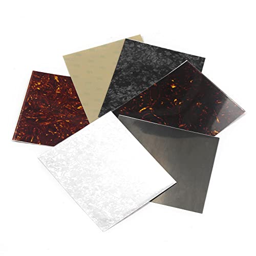 DONTZ Blank Pickguard Sheet Material Scratch Plate pour Guitares Acoustiques DIY Custom Celluloid Rouge Tortue Shell 1… - Les Beatles, Paul McCartney, John Lennon, RIngo Starr, George Harrison DONTZ Blank Pickguard Sheet Material Scratch Plate pour Guitares Acoustiques DIY Custom Celluloid Rouge Tortue Shell 1… – Image 6