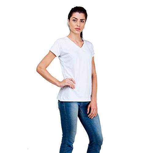 Kit com 5 Blusas Femininas Part.B Decote V